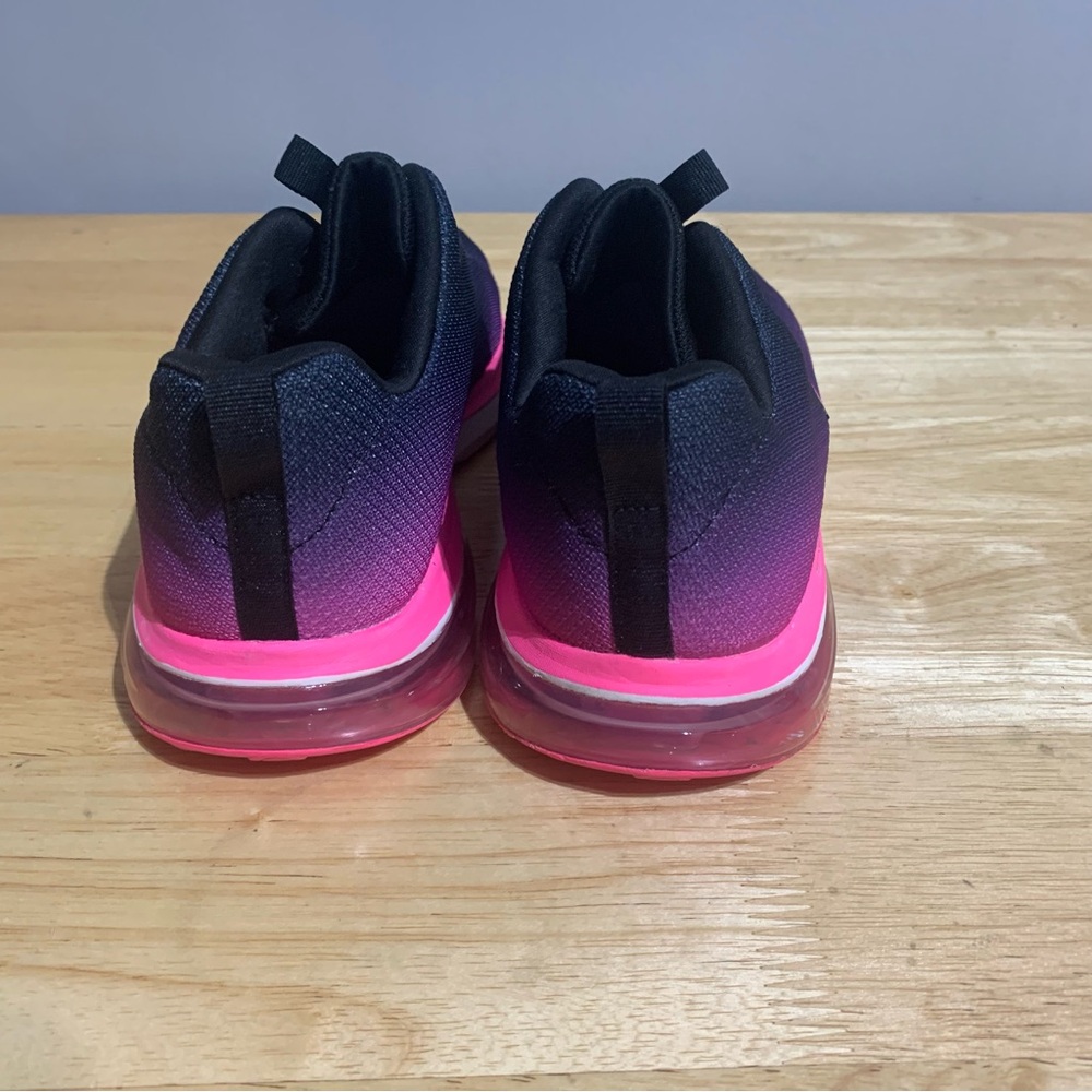 Skechers GO Walk Air 20‎ Shoes Universal women  124348BKHP Pink-Violet-Black 9.5 - Picture 5 of 7